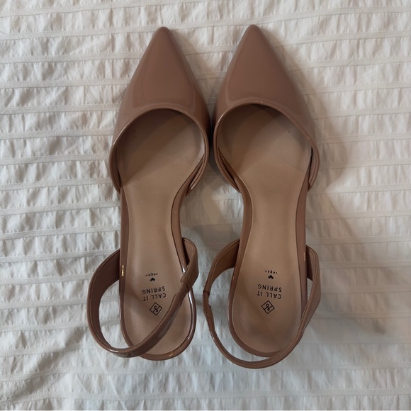 Call It Spring Shoes - Call it spring high heel pumps in Tan colour